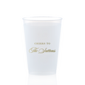 Personalized Frosted Cups | Custom Wedding Cups | One-Color Print